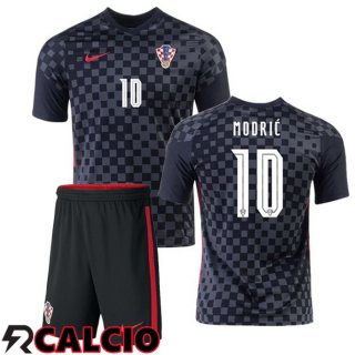 Seconda Maglia Nazionale Croazia (MODRIĆ 10) Bambino 2020/2021