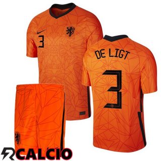 Prima Maglia Nazionale Paesi Bassi (DE LIGT 3) Bambino 2020/2021