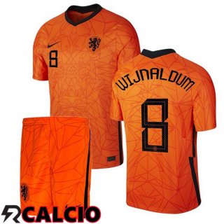 Prima Maglia Nazionale Paesi Bassi (WIJNALDUM 8) Bambino 2020/2021