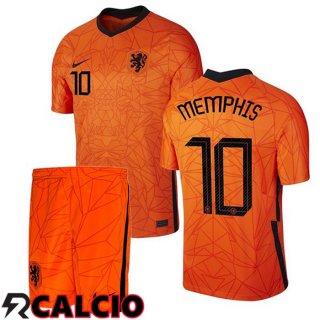 Prima Maglia Nazionale Paesi Bassi (MEMPHIS 10) Bambino 2020/2021