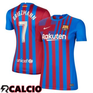 Prima Maglia FC Barcellona (Griezmann 7) Donna Rosso/Blu 2021/2022