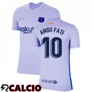 Seconda Maglia FC Barcellona (ANSU FATI 10) Donna Viola 2021/2022  Seconda Maglia FC Barcellona (ANSU FATI 10) Donna Viola 2021/2022