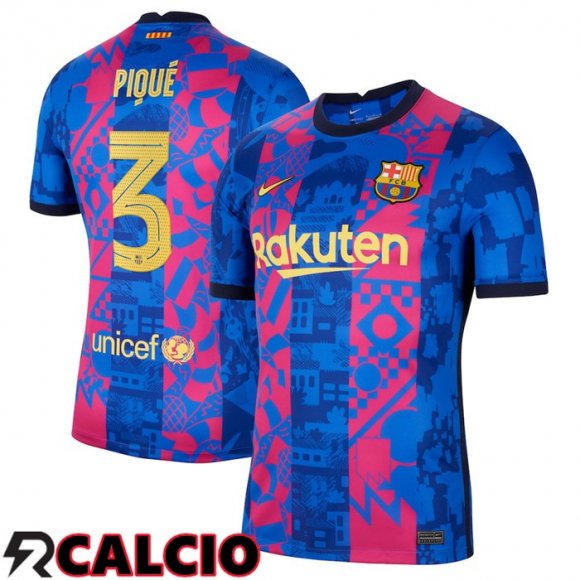 Terza Maglia FC Barcellona (Pique 3) Terza 2021/2022