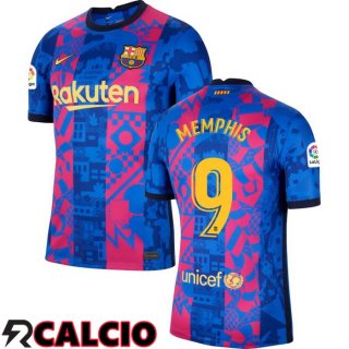 Terza Maglia FC Barcellona (MEMPHIS 9) Terza 2021/2022  Terza Maglia FC Barcellona (MEMPHIS 9) Terza 2021/2022