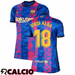 Terza Maglia FC Barcellona (JORDI ALBA 18) Donna Terza 2021/2022  Terza Maglia FC Barcellona (JORDI ALBA 18) Donna Terza 2021/2022