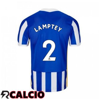Prima Maglia Brentford FC (LAMPTEY 2) Blu/Bianco 2021 2022  Prima Maglia Brentford FC (LAMPTEY 2) Blu/Bianco 2021 2022