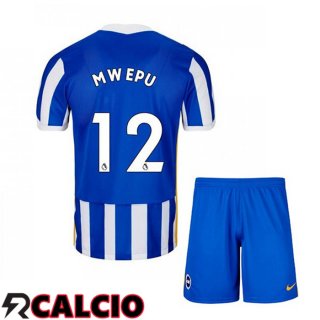 Prima Maglia Brentford FC (MWEPU 12) Bambino Blu/Bianco 2021 2022
