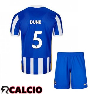 Prima Maglia Brentford FC (DUNK 5) Bambino Blu/Bianco 2021 2022