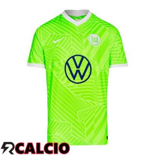 Prima Maglia Vfl Wolfsburg Verde 2021 2022