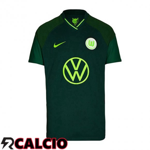 Seconda Maglia Vfl Wolfsburg Verde 2021 2022  Seconda Maglia Vfl Wolfsburg Verde 2021 2022