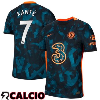 Terza Maglia FC Chelsea (KANTE 7) Terza Verde/Nero 2021/2022  Terza Maglia FC Chelsea (KANTE 7) Terza Verde/Nero 2021/2022