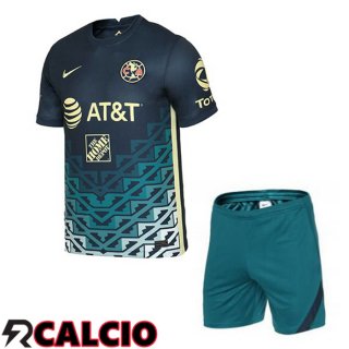 Seconda Maglia Club America Bambino Verde 2021 2022