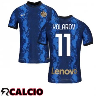 Prima Maglia Inter Milan(KOLAROV 11)Blu 2021/2022  Prima Maglia Inter Milan(KOLAROV 11)Blu 2021/2022