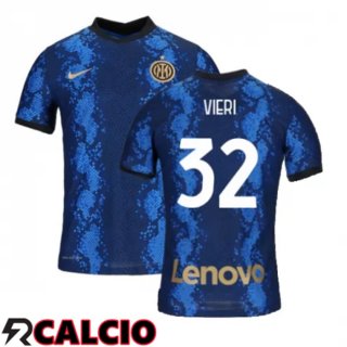 Prima Maglia Inter Milan(VIERI 32)Blu 2021/2022  Prima Maglia Inter Milan(VIERI 32)Blu 2021/2022