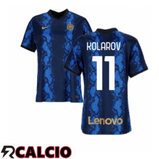 Prima Maglia Inter Milan(KOLAROV 11)Donna Blu 2021/2022  Prima Maglia Inter Milan(KOLAROV 11)Donna Blu 2021/2022