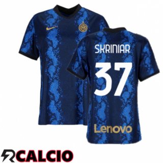 Prima Maglia Inter Milan(SKRINIAR 37)Donna Blu 2021/2022  Prima Maglia Inter Milan(SKRINIAR 37)Donna Blu 2021/2022