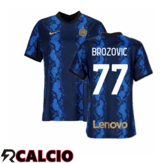 Prima Maglia Inter Milan(BROZOVIC 77)Donna Blu 2021/2022  Prima Maglia Inter Milan(BROZOVIC 77)Donna Blu 2021/2022