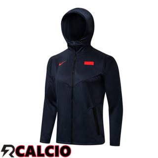 Giacca Con Cappuccio Francia Blu Royal 2021/2022  Giacca Con Cappuccio Francia Blu Royal 2021/2022