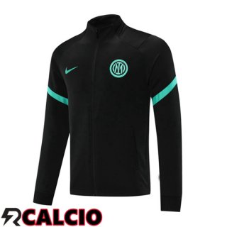 Giacca Calcio Inter Milan Nero 2021/2022  Giacca Calcio Inter Milan Nero 2021/2022