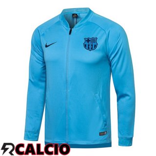 Giacca Calcio FC Barcellona Azzurro 2021/2022  Giacca Calcio FC Barcellona Azzurro 2021/2022