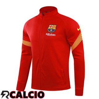 Giacca Calcio FC Barcellona Rosso 2021/2022  Giacca Calcio FC Barcellona Rosso 2021/2022