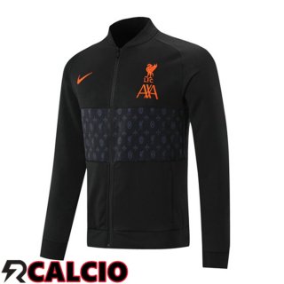 Giacca Calcio FC Liverpool Nero 2021/2022  Giacca Calcio FC Liverpool Nero 2021/2022