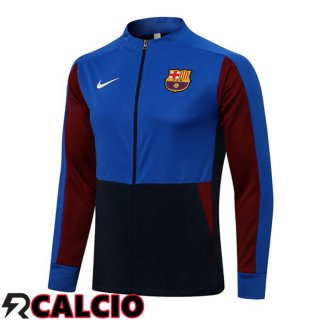 Giacca Calcio FC Barcellona Blu Nero 2021/2022  Giacca Calcio FC Barcellona Blu Nero 2021/2022