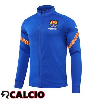 Giacca Calcio FC Barcellona Blu 2021/2022  Giacca Calcio FC Barcellona Blu 2021/2022