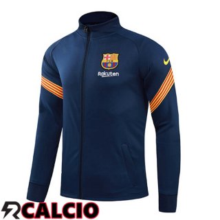 Giacca Calcio FC Barcellona Blu Royal 2021/2022  Giacca Calcio FC Barcellona Blu Royal 2021/2022