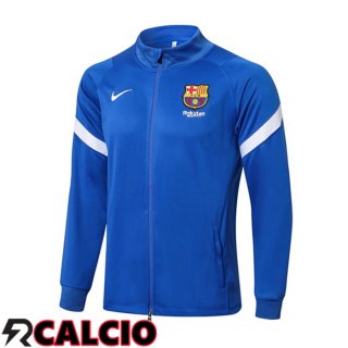 Giacca Calcio FC Barcellona Blu 2021/2022  Giacca Calcio FC Barcellona Blu 2021/2022