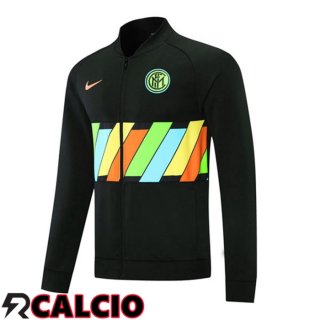 Giacca Calcio Inter Milan Nero 2021/2022  Giacca Calcio Inter Milan Nero 2021/2022