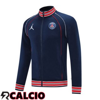 Giacca Calcio JORDAN Paris PSG Blu Royal 2021/2022  Giacca Calcio JORDAN Paris PSG Blu Royal 2021/2022