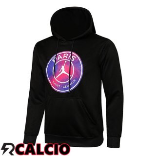Giacca Con Cappuccio JORDAN Paris PSG Nero Viola 2021/2022  Giacca Con Cappuccio JORDAN Paris PSG Nero Viola 2021/2022
