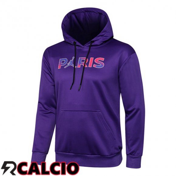 Giacca Con Cappuccio JORDAN Paris PSG Viola 2021/2022  Giacca Con Cappuccio JORDAN Paris PSG Viola 2021/2022