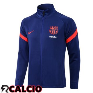 Giacca Calcio FC Barcellona Blu 2021/2022  Giacca Calcio FC Barcellona Blu 2021/2022