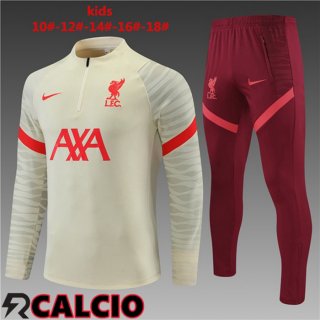 Tuta Calcio Bambino FC Liverpool Giallo 2021/2022  Tuta Calcio Bambino FC Liverpool Giallo 2021/2022