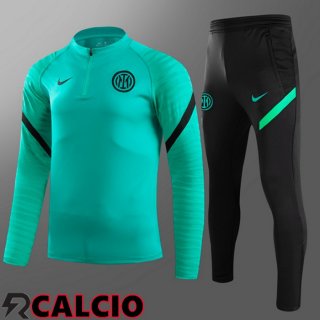 Tuta Calcio Bambino Inter Milan Verde 2021/2022