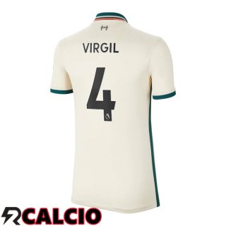 Seconda Maglia FC Liverpool (VIRGIL 4) Donna Bronzer 2021/2022  Seconda Maglia FC Liverpool (VIRGIL 4) Donna Bronzer 2021/2022