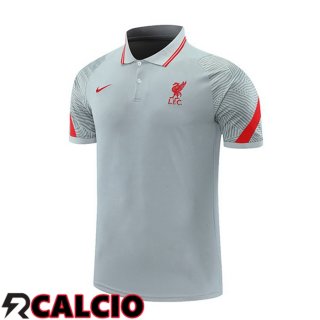Maglia Polo FC Liverpool Grigio 2021/2022