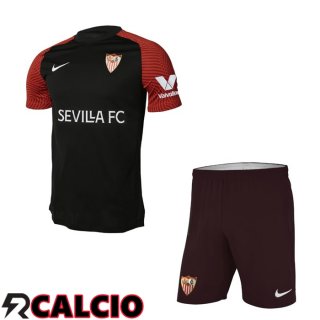 Terza Maglia Sevilla FC Bambino Terza Nero 2021/2022