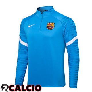 Felpa Allenamento FC Barcellona Blu 2021/2022