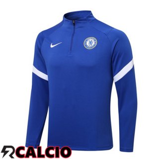 Felpa Allenamento FC Chelsea Blu 2021/2022  Felpa Allenamento FC Chelsea Blu 2021/2022