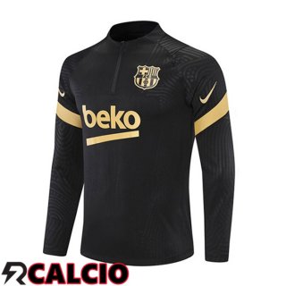 Felpa Allenamento FC Barcellona Nero 2021/2022  Felpa Allenamento FC Barcellona Nero 2021/2022