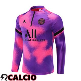 Felpa Allenamento JORDAN Paris PSG Viola 2021/2022  Felpa Allenamento JORDAN Paris PSG Viola 2021/2022