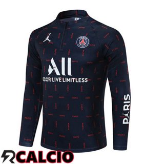 Felpa Allenamento JORDAN Paris PSG Blu Royal 2021/2022  Felpa Allenamento JORDAN Paris PSG Blu Royal 2021/2022