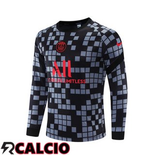 Felpa Allenamento Paris PSG Grigio 2021/2022  Felpa Allenamento Paris PSG Grigio 2021/2022
