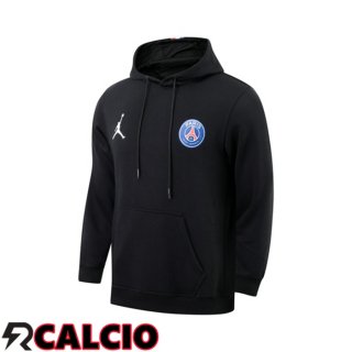 Felpa Allenamento Con Cappuccio JORDAN Paris PSG Nero 2021/2022  Felpa Allenamento Con Cappuccio JORDAN Paris PSG Nero 2021/2022