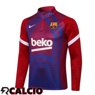 Felpa Allenamento FC Barcellona Blu 2021/2022  Felpa Allenamento FC Barcellona Blu 2021/2022