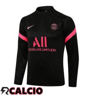 Felpa Allenamento Paris PSG Nero 2021/2022  Felpa Allenamento Paris PSG Nero 2021/2022