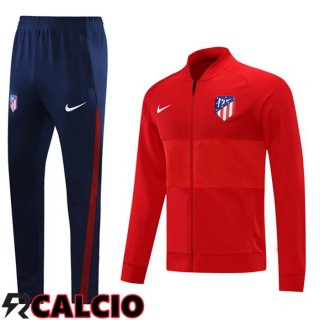 Insieme Tuta Calcio - Giacca Atletico Madrid Rosso 2021/2022